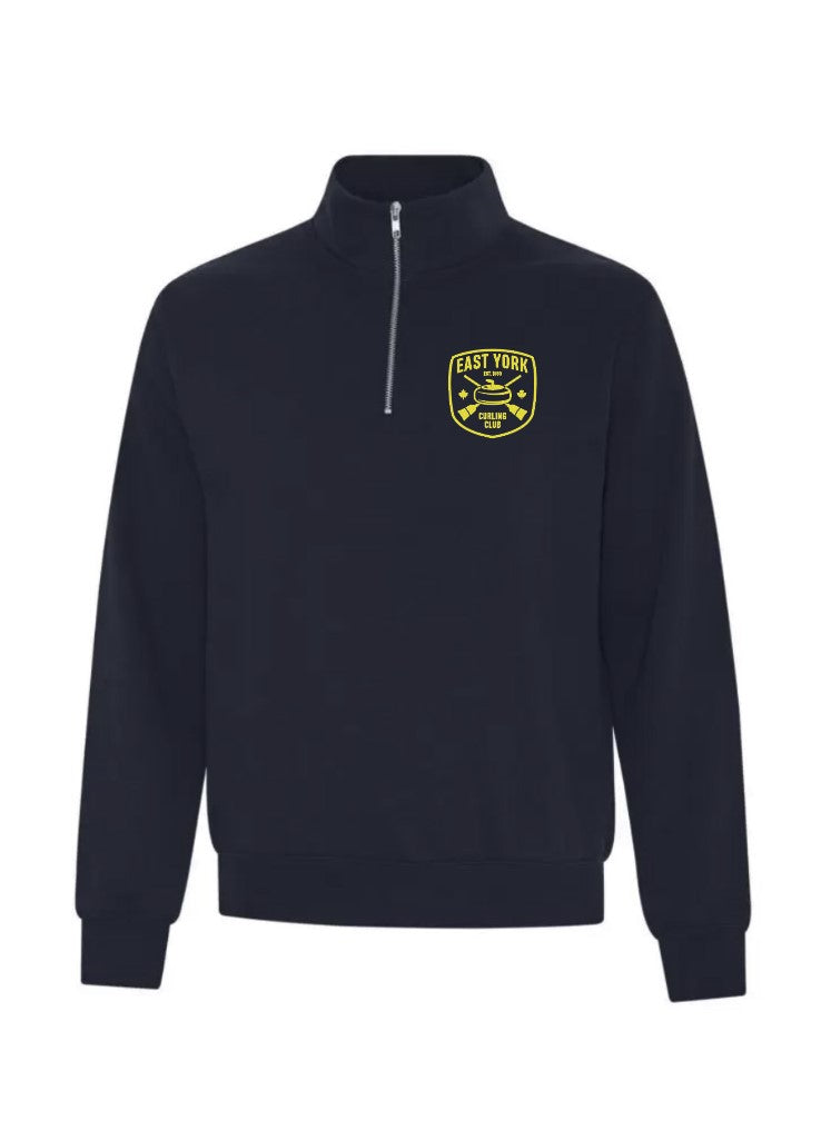1/4 zip jacket - navy