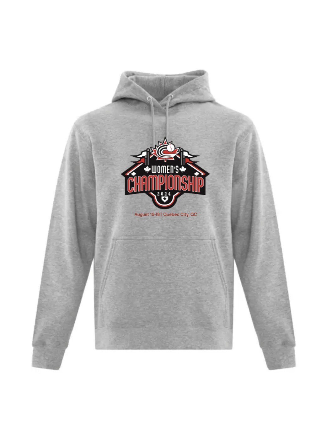 Championship - Gray hooded sweatshirt *ENGLISH*