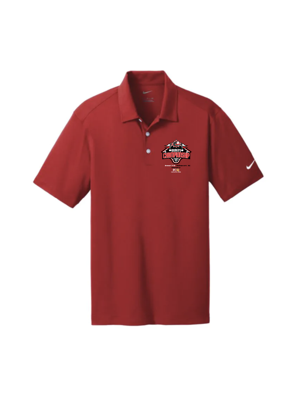 Championship - Red Nike polo *ENGLISH*