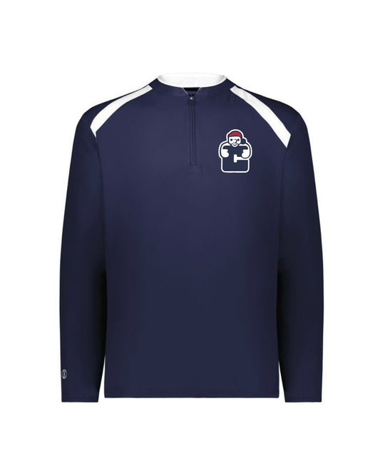 Carnivals - Long sleeve 1/4 zip sweater