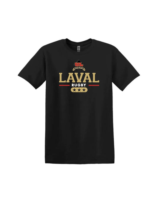 UL Rugby - T-shirt en coton noir