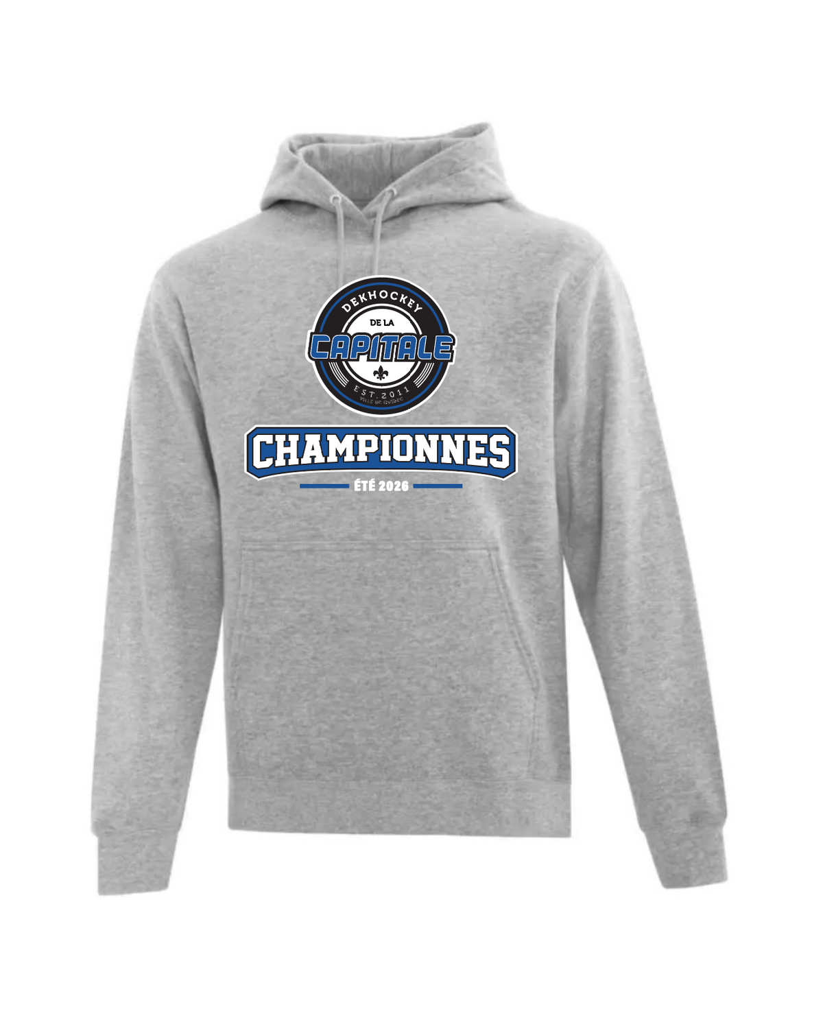 DekHockey De La Capitale - Hoodie Championnes ÉTÉ 2026 (EXTRAS)