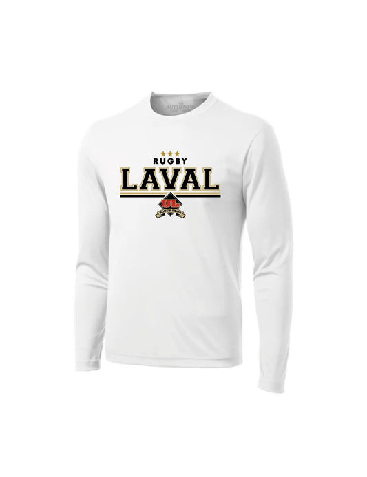 UL Rugby - Drifit homme manches longues blanc
