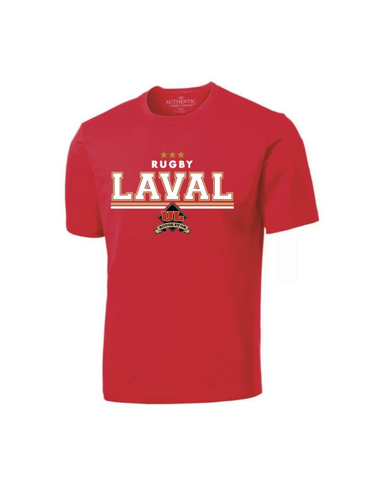 UL Rugby - Drifit homme manches courtes rouge