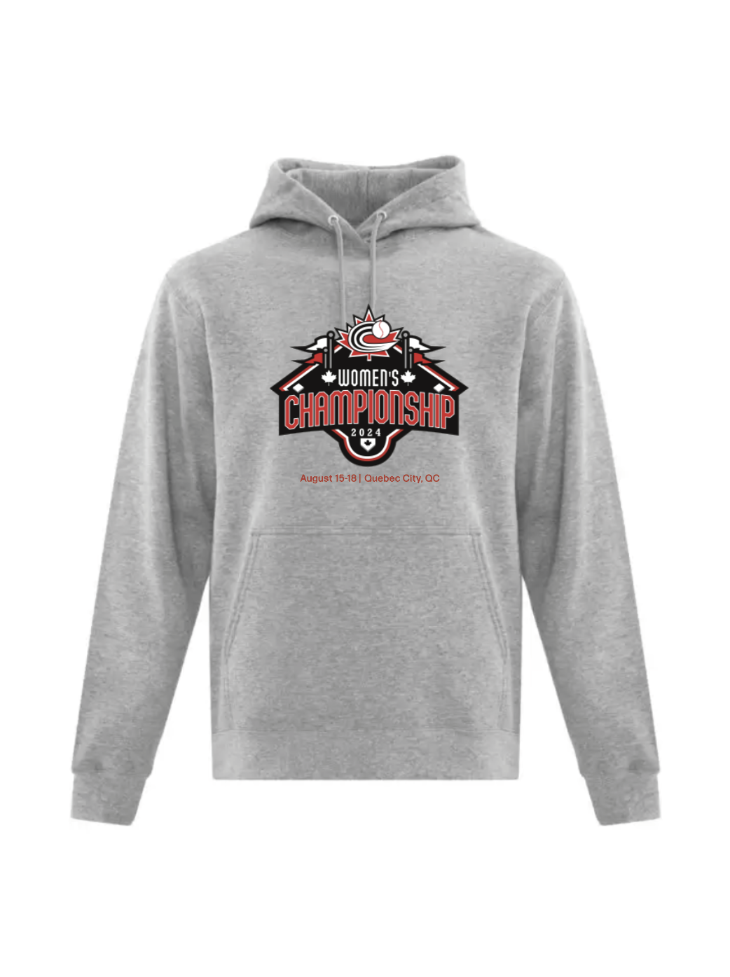 Championship - Grey hooded sweatshirt *ENGLISH*