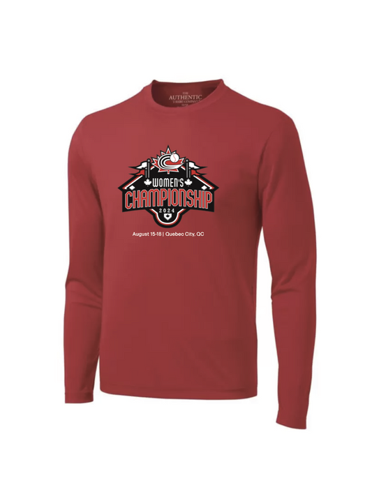 Championship - Red long sleeve *ENGLISH*