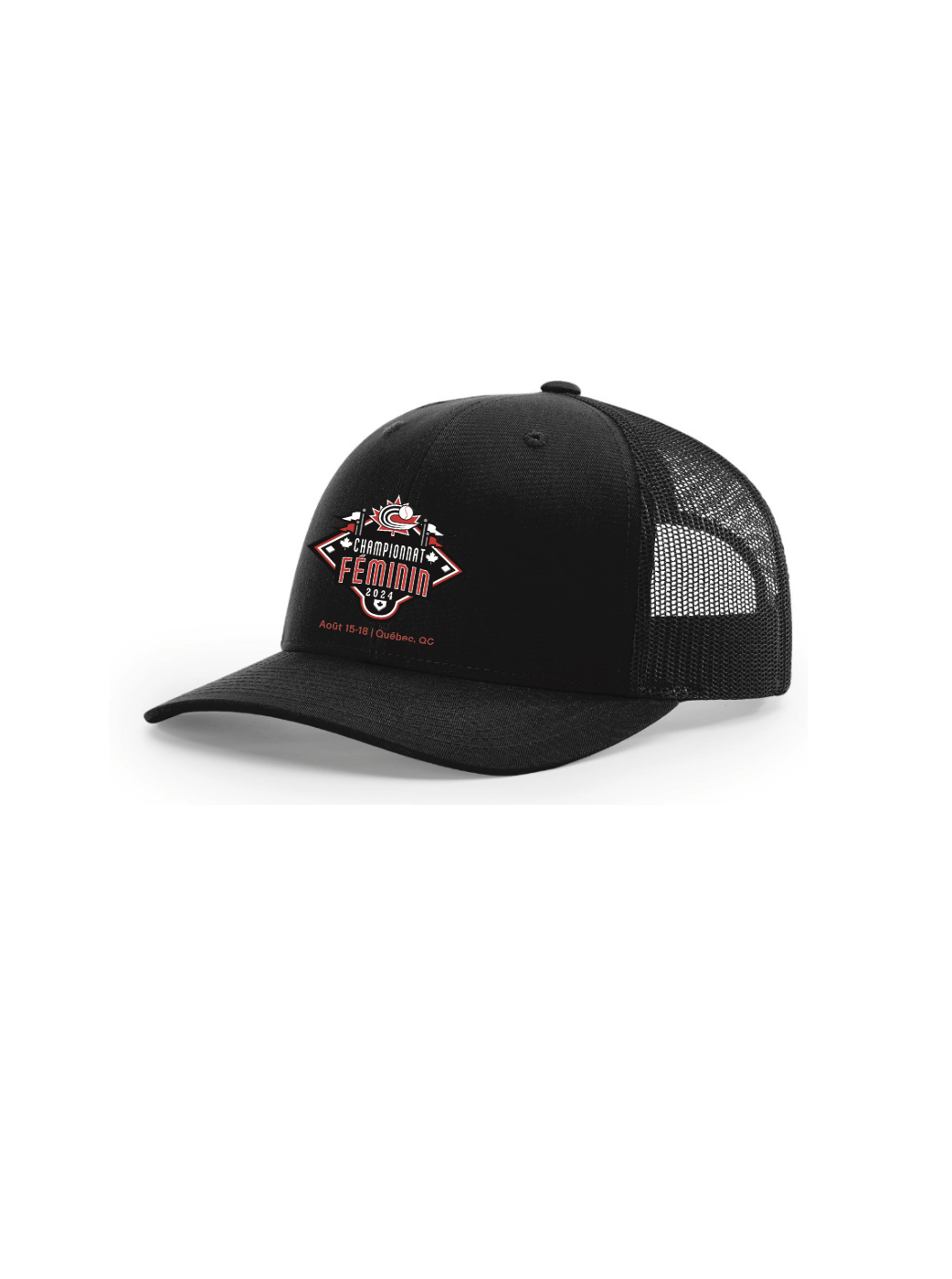 Championnat - Casquette noir *FRANÇAIS*