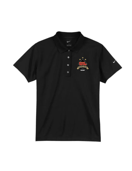 UL Rugby - Polo femme noir