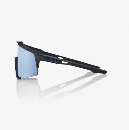 Speedcraft - Matte Black - Hiper Blue Multilayer Mirror Lens