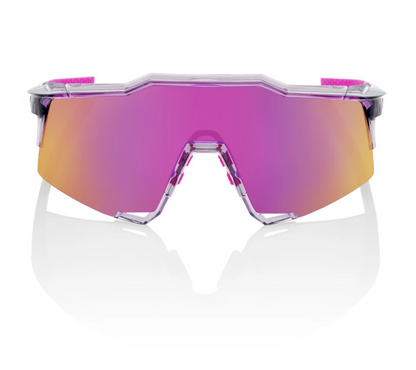 Speedcraft - Polished Translucent Grey - Purple Multilayer Mirror Lens