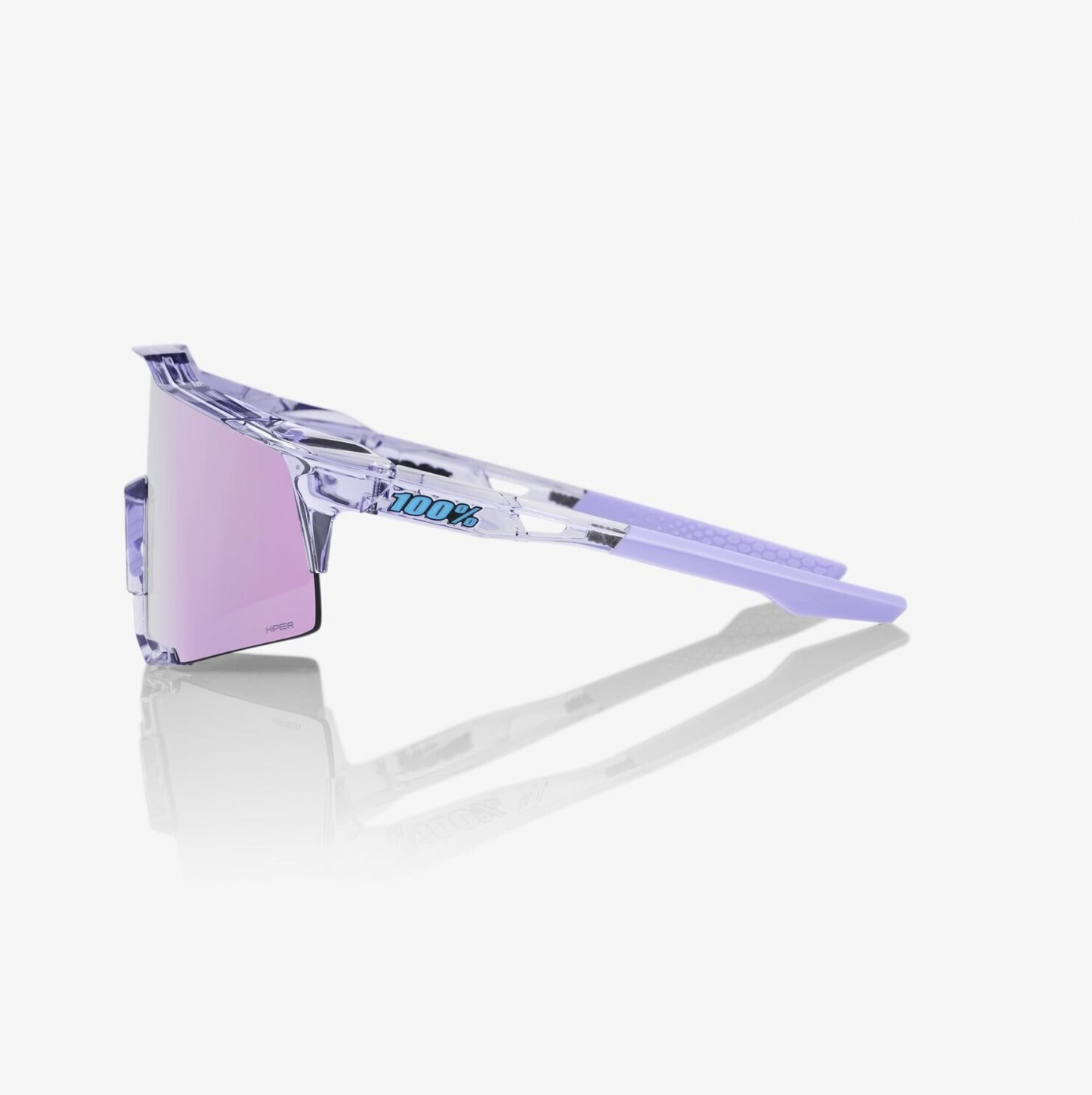 Speedcraft - Polished Translucent Lavender - Hiper Lavender Mirror Lens