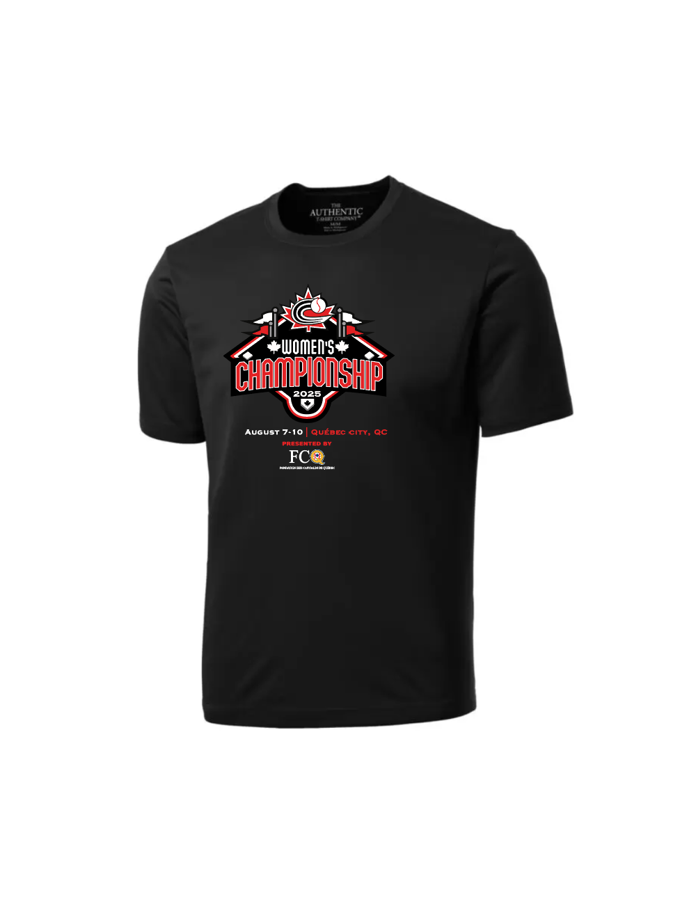 Championship - Black Tee *ENGLISH*